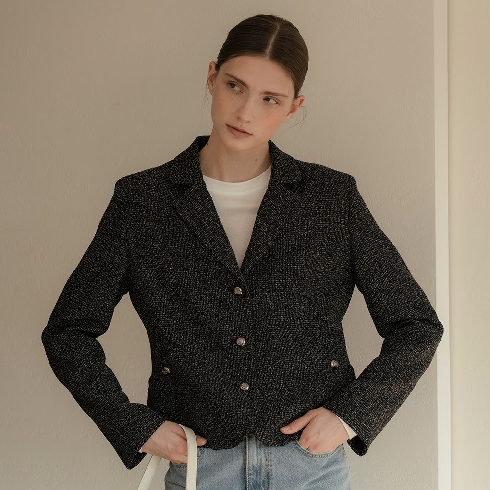 TURTLE POCKET JACKET / BLACK