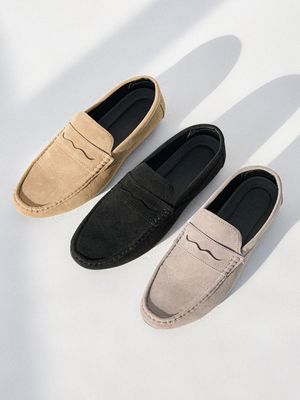 GO42 오르테스 스웨이드 페니 로퍼