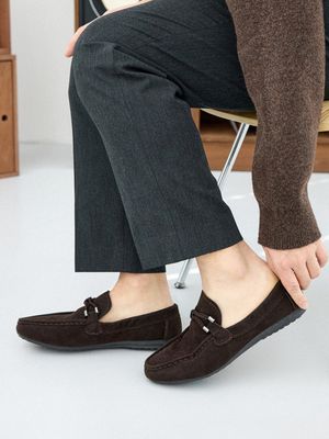 GO37 바르튼 태슬 스웨이드 로퍼