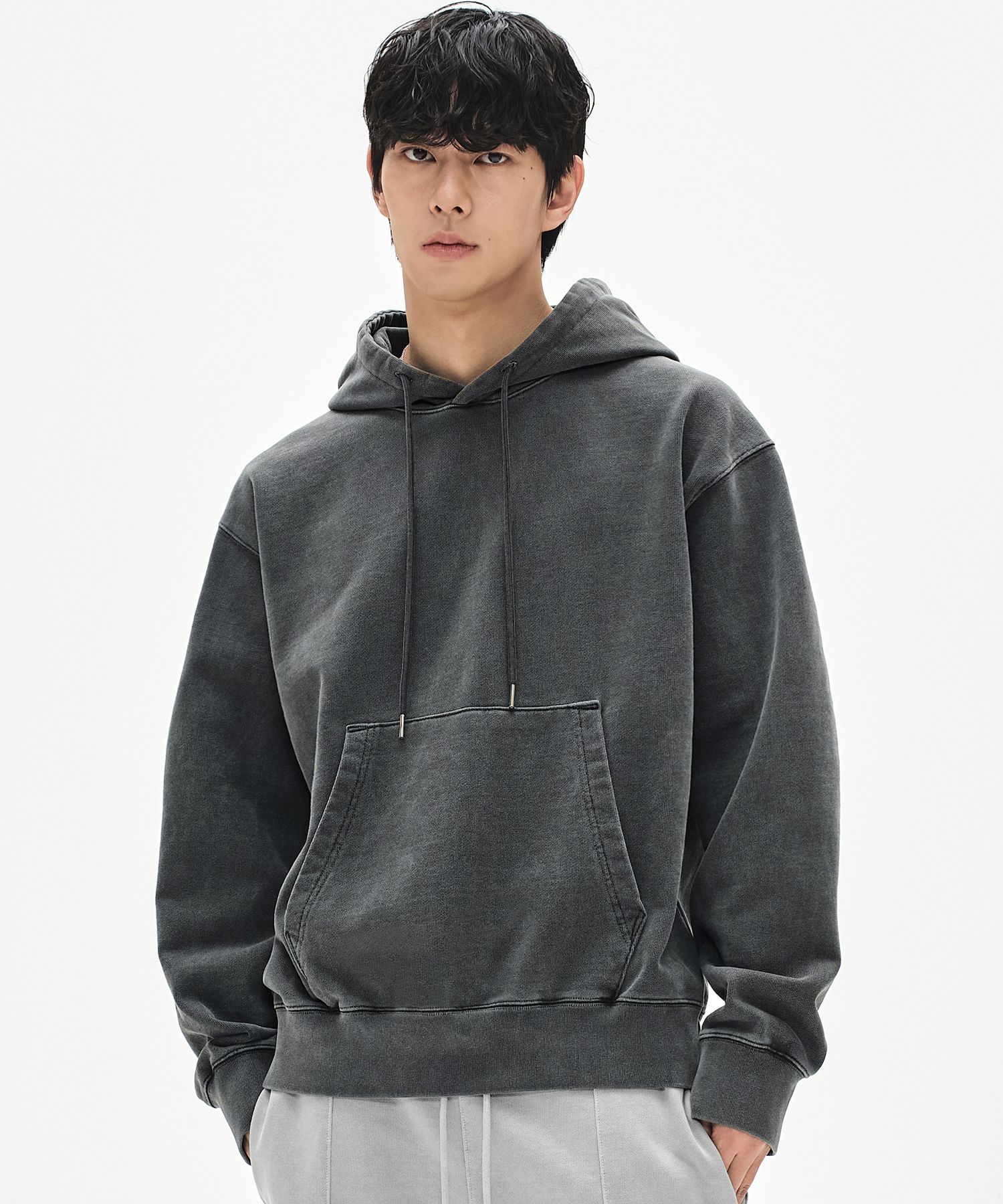 에센셜 벌룬라인 오버 후디 11colors source detail 64