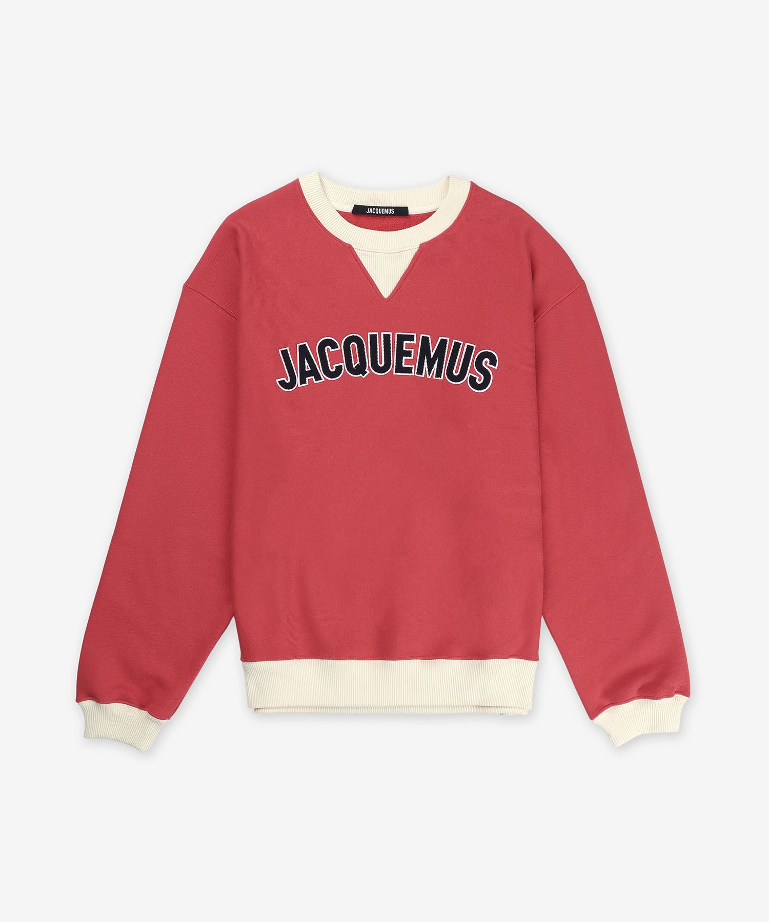 Tシャツ・カットソー JACQUEMUS Le Sweat Baseball Man to Man Multi Red 255JS298246 MUSINSA | JACQUEMUS Le Sweat Baseball Man to Man - Multi Red