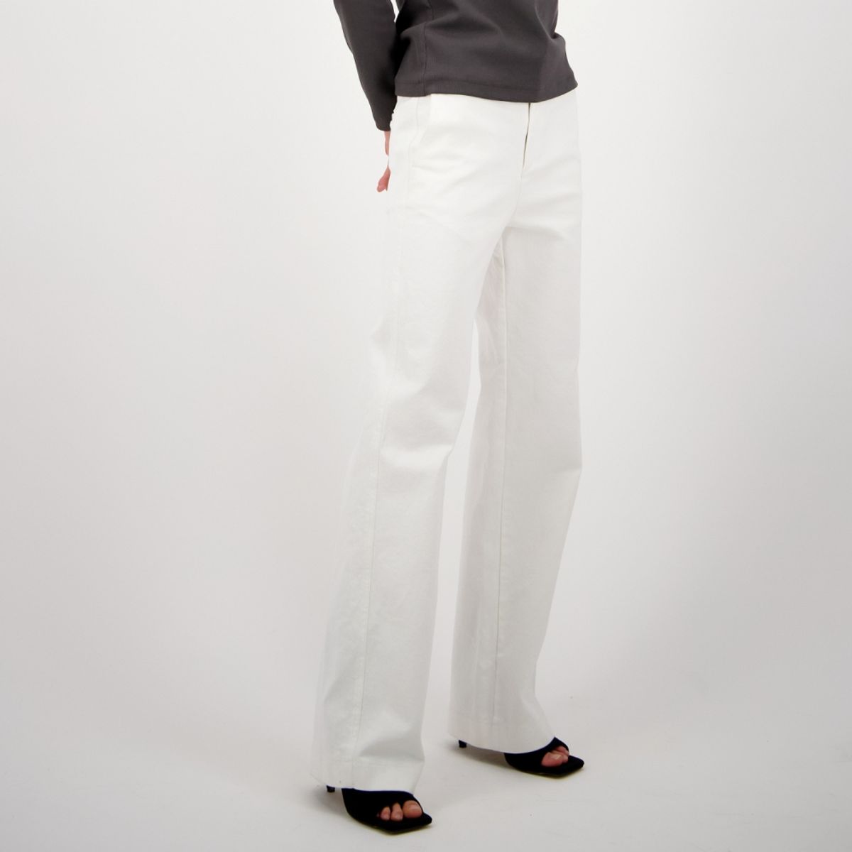 아쿠드(ACUD) Straight Denim Jean Pants _Ivory