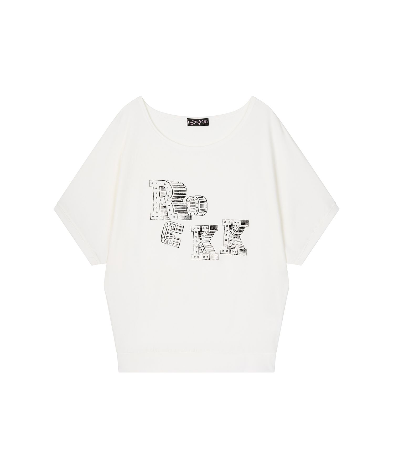 ★eessay★ROCKk ! ★ T SHIRT - GRAY★正規品/韓国送料込 eessay] T.K SERAPHIC T SHIRT - BLACK + DARK GRAY 正規品 韓国