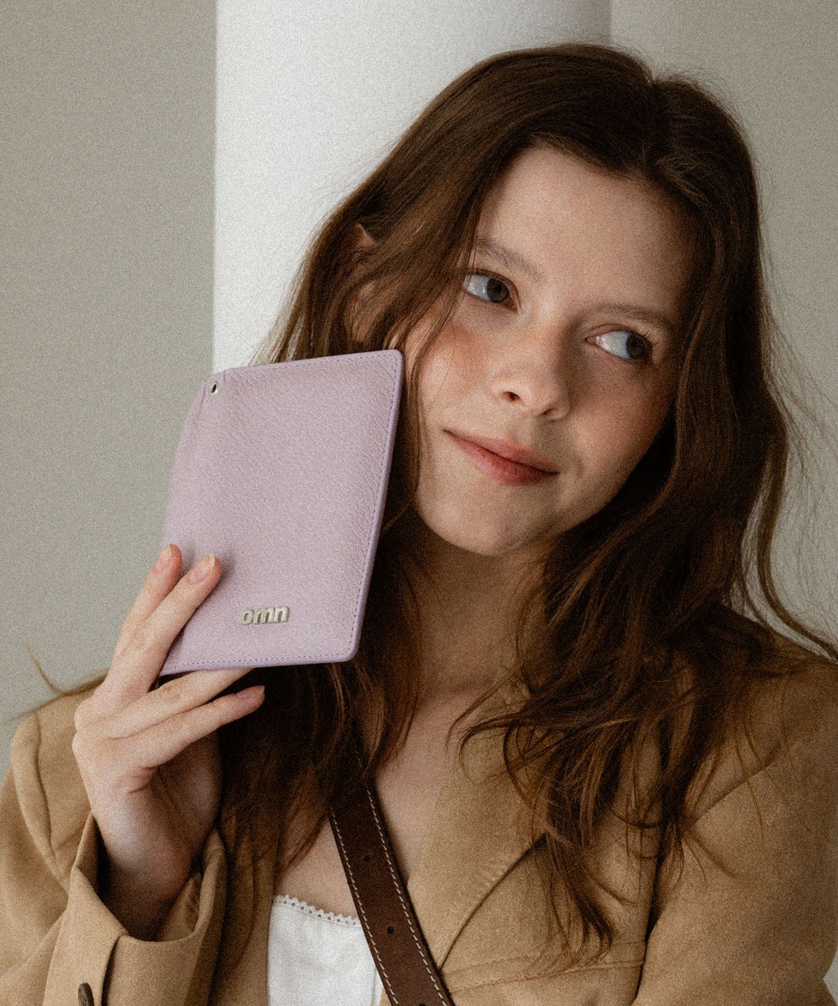 옴니포턴트(OMNIPOTENT) [Anti-Skimming]Memory passport wallet _Lavender