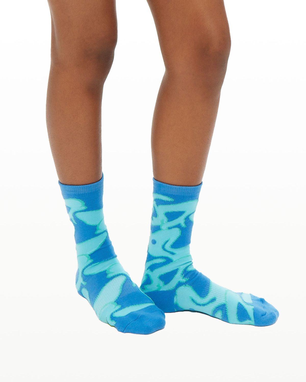 후포(HOOPOE) signature socks_hoopoe blue