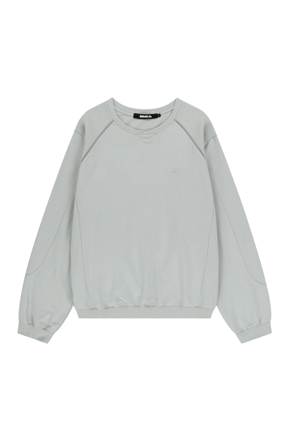 메아(MEA) RIB PANELED L/S [L.GREY]