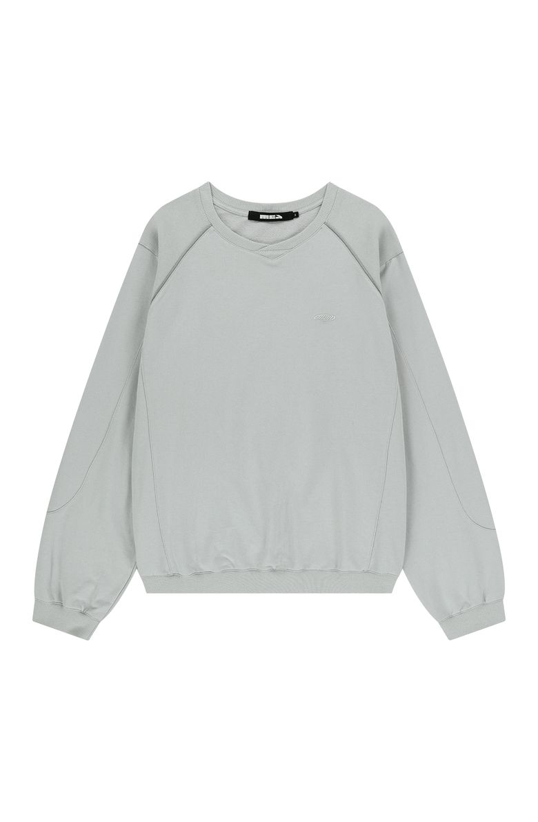 RIB PANELED L/S [L.GREY]
