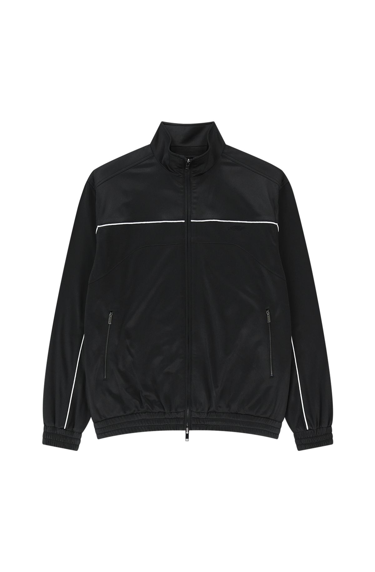 메아(MEA) PIPING TRACK JACKET [BLACK]