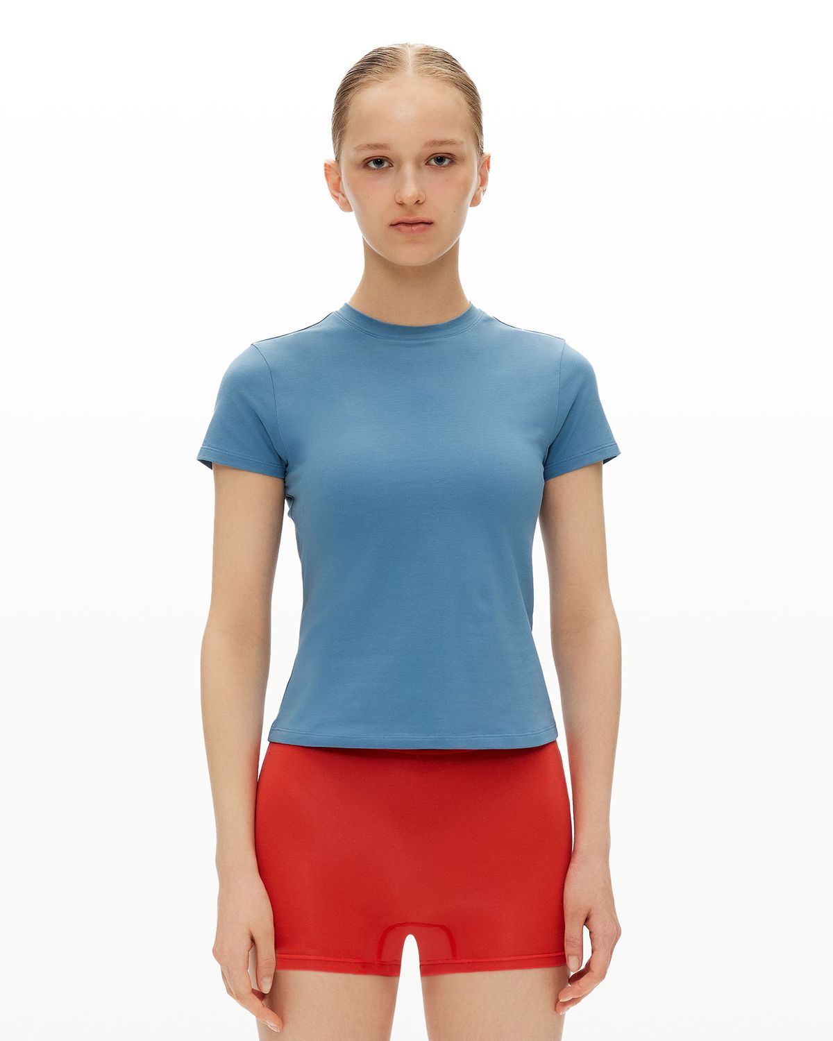 후포(HOOPOE) hoopoe t-shirt_blue heaven