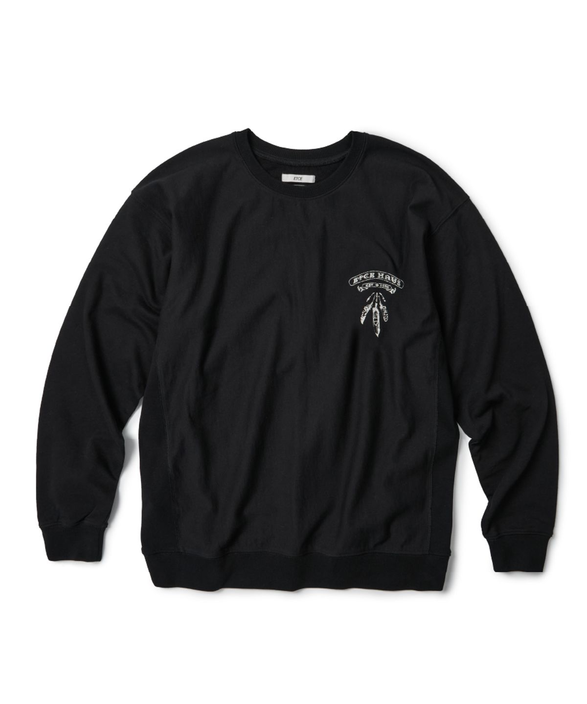 이티씨이(ETCE) ETCE HAUS SWEATSHIRT (BLACK)