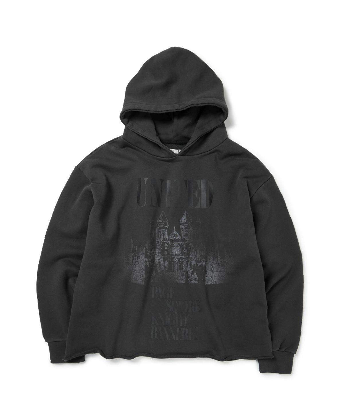 이티씨이(ETCE) UNITED CASTLE HOODIE (BLACK)