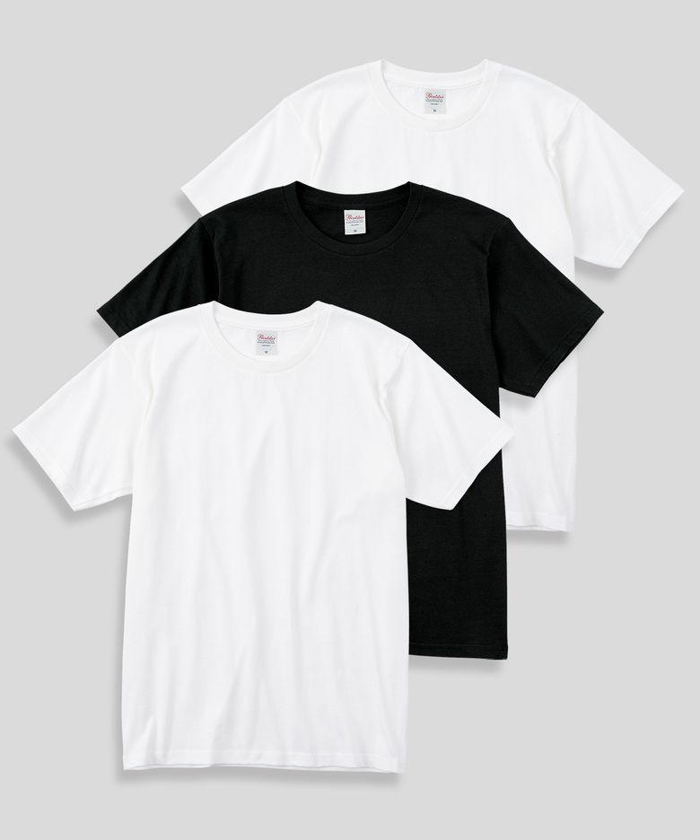 [3PACK] 20수 베이직 무지 스탠다드 반팔 티셔츠