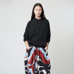 AW51HL03 라이트 풀오버 후디_블랙