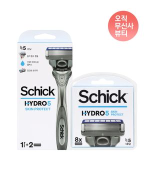 하이드로5 스킨프로텍트 면도기+날2입+날8입