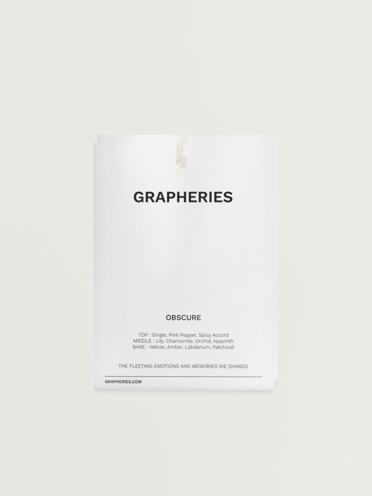 그라퍼리즈(GRAPHERIES) 그라퍼리즈 사쉐 - 2팩