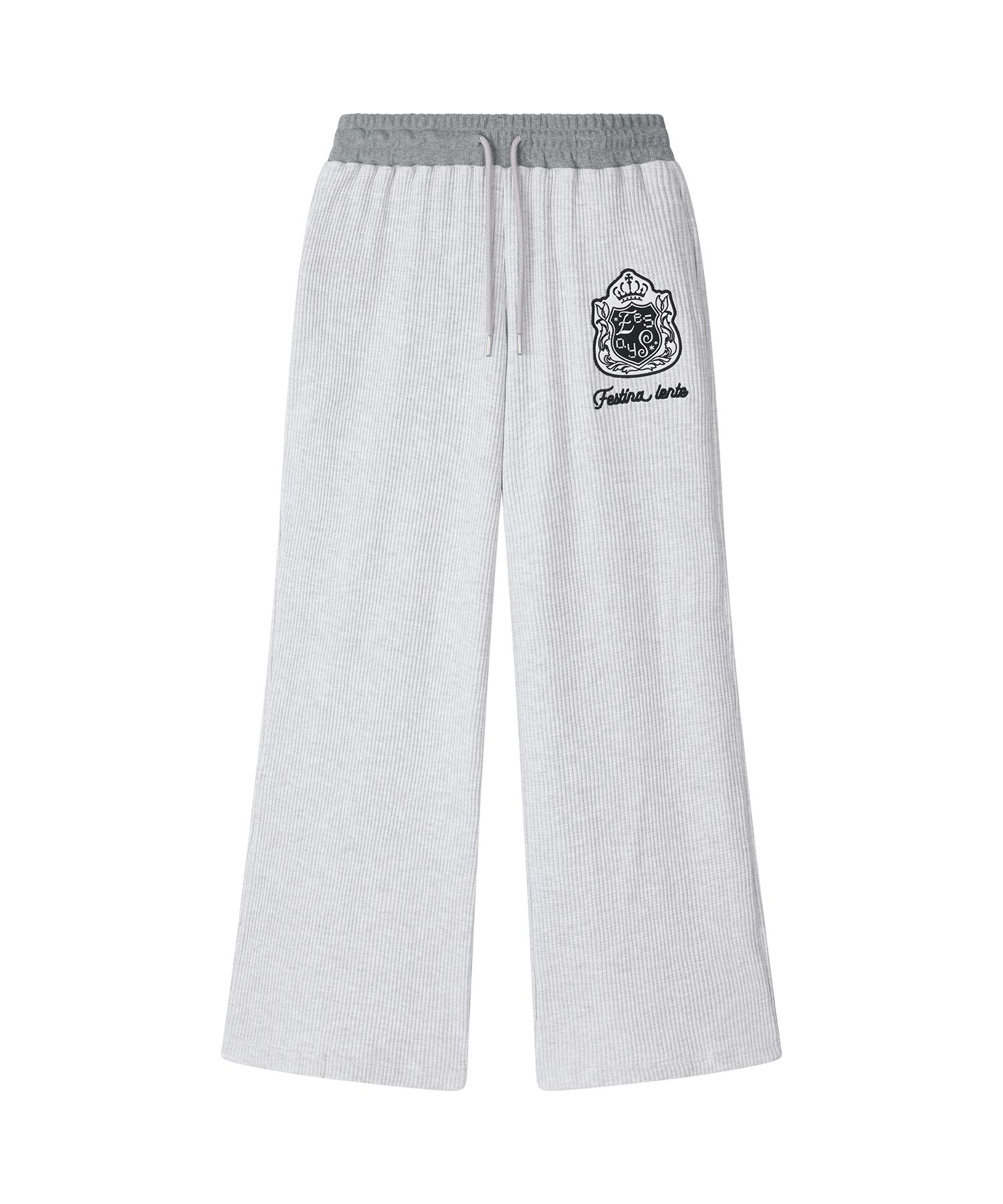[eessay] E.E WAFFLE PANTS /追跡付 MUSINSA公式 | EESSAY ee waffle pants - light grey