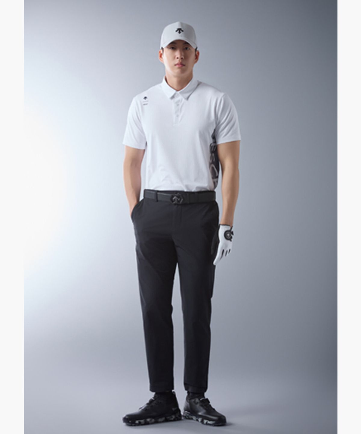 데상트 골프(DESCENTE GOLF) 남성 테이퍼드핏 팬츠 (DQ12MFPT2B)