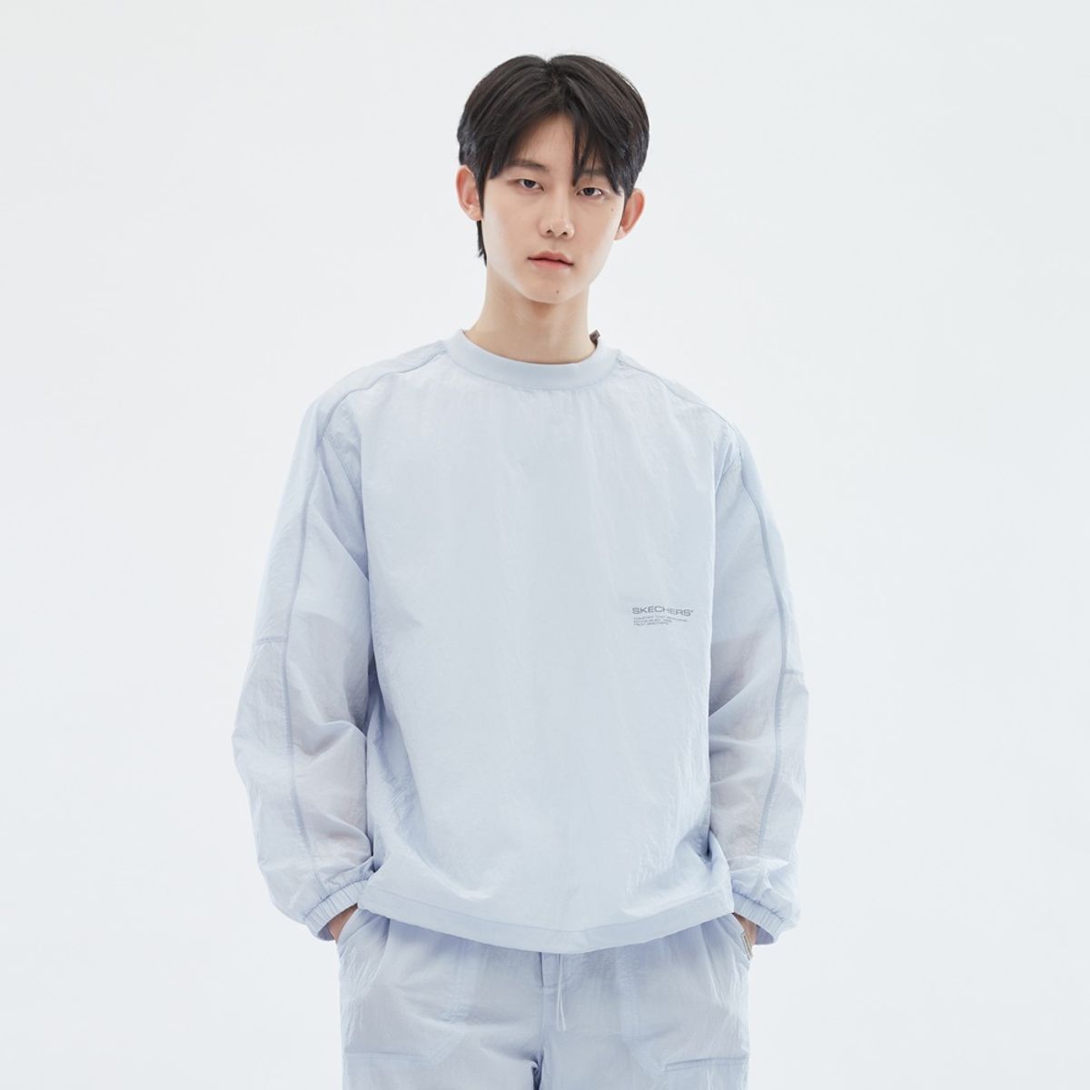 스케쳐스(SKECHERS) 남성 우븐 라운드 피스테_SL3MWCFS011