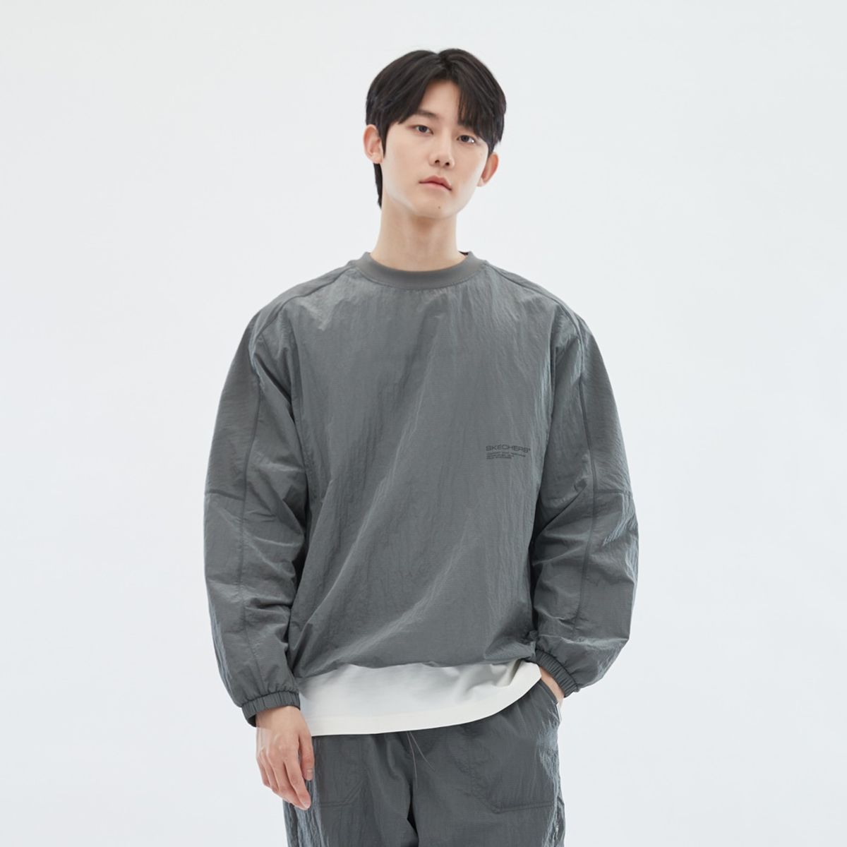 스케쳐스(SKECHERS) 남성 우븐 라운드 피스테_SL3MWCFS013