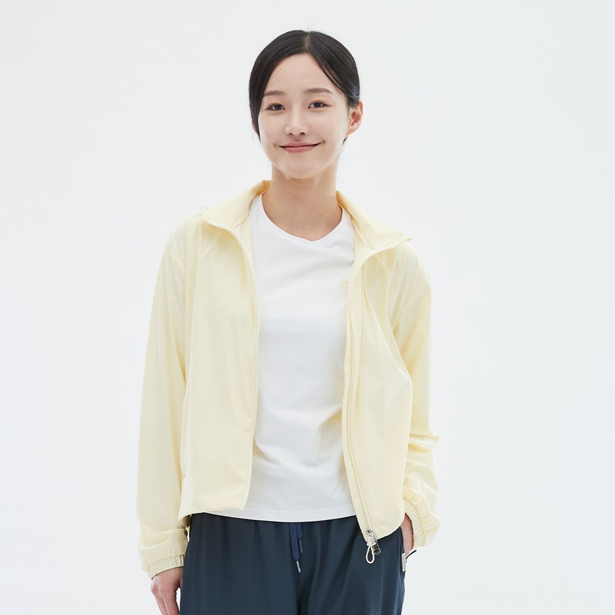 스케쳐스(SKECHERS) 여성 우븐 베이직 자켓_SP3WJCFS011