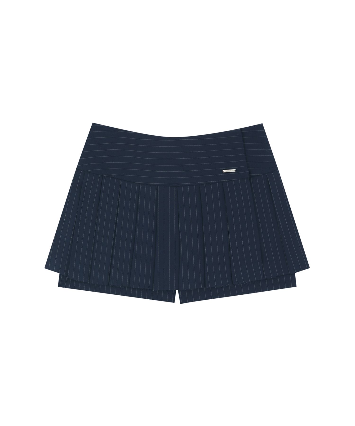 ★Porta★ CHECK PLEATS MINI SKIRT SHORTS NAVY 24PF022 MUSINSA | PORTA CHECK PLEATS MINI SKIRT SHORTS, NAVY