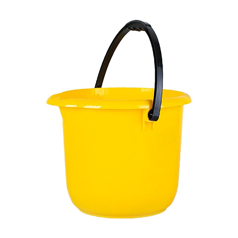 원형 버켓 9L / 옐로우