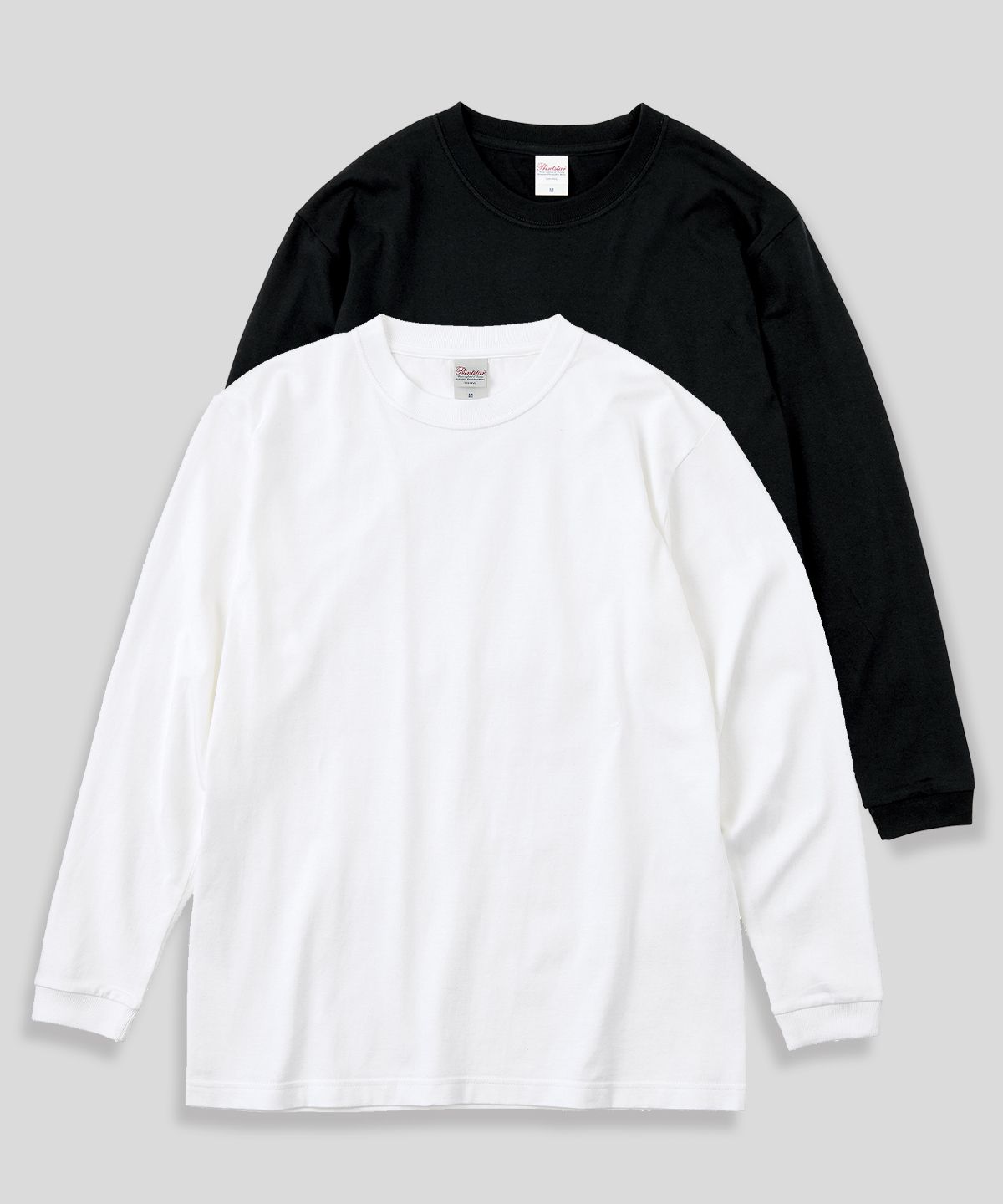 프린트스타(PRINTSTAR) [2PACK] 14수 7.4oz 헤비웨이트 라운드 오버핏 무지 긴팔 티셔츠