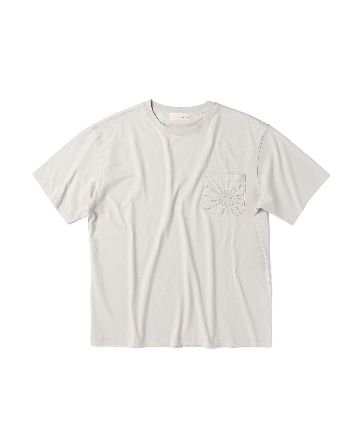 이스트서비스샵(eastserviceshop) 리버레이션 포켓 반팔티 - 웜그레이