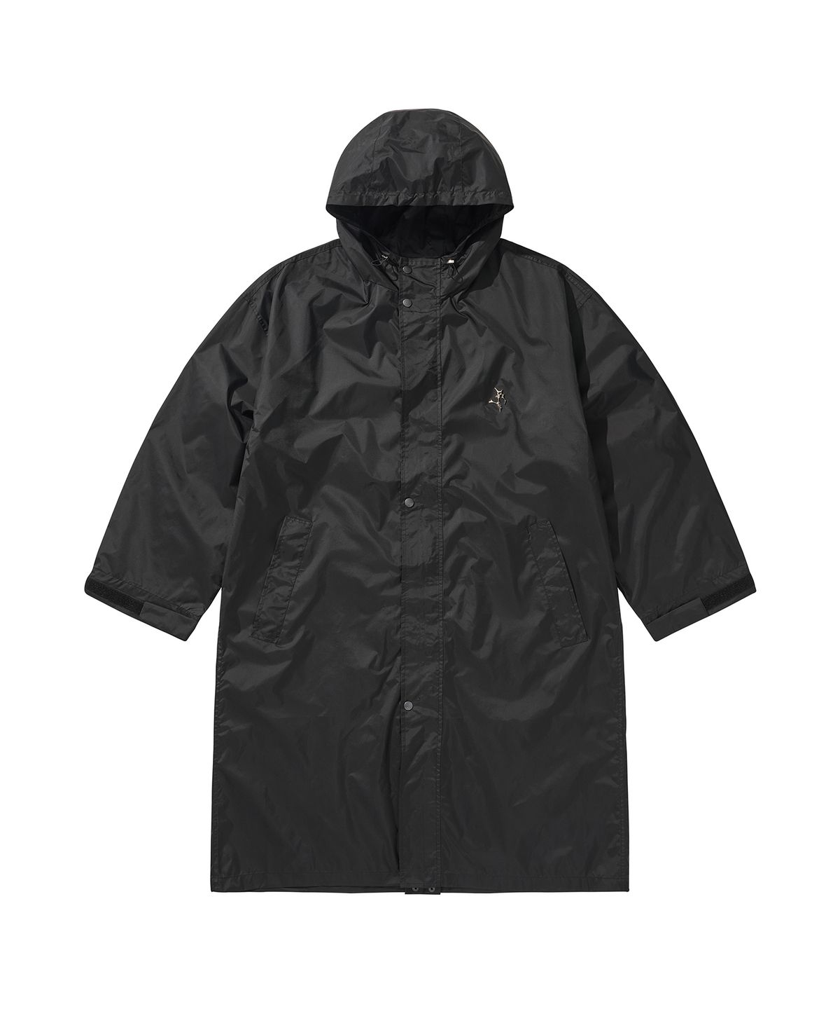 리베레(LIBERE) OVERSIZED RAIN COAT / BLACK