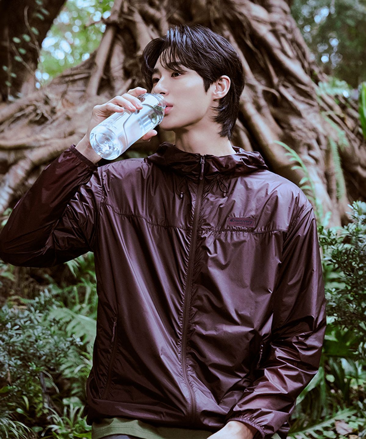 디스커버리 익스페디션(DISCOVERY EXPEDITION) 남성 초경량 립스탑 바람막이 (D/WINE)