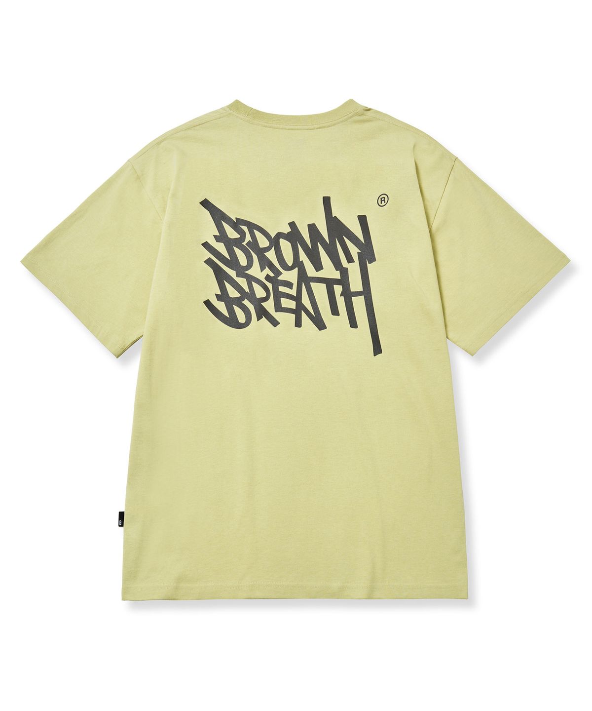 브라운브레스(BROWNBREATH) TAG TEE - LEMON