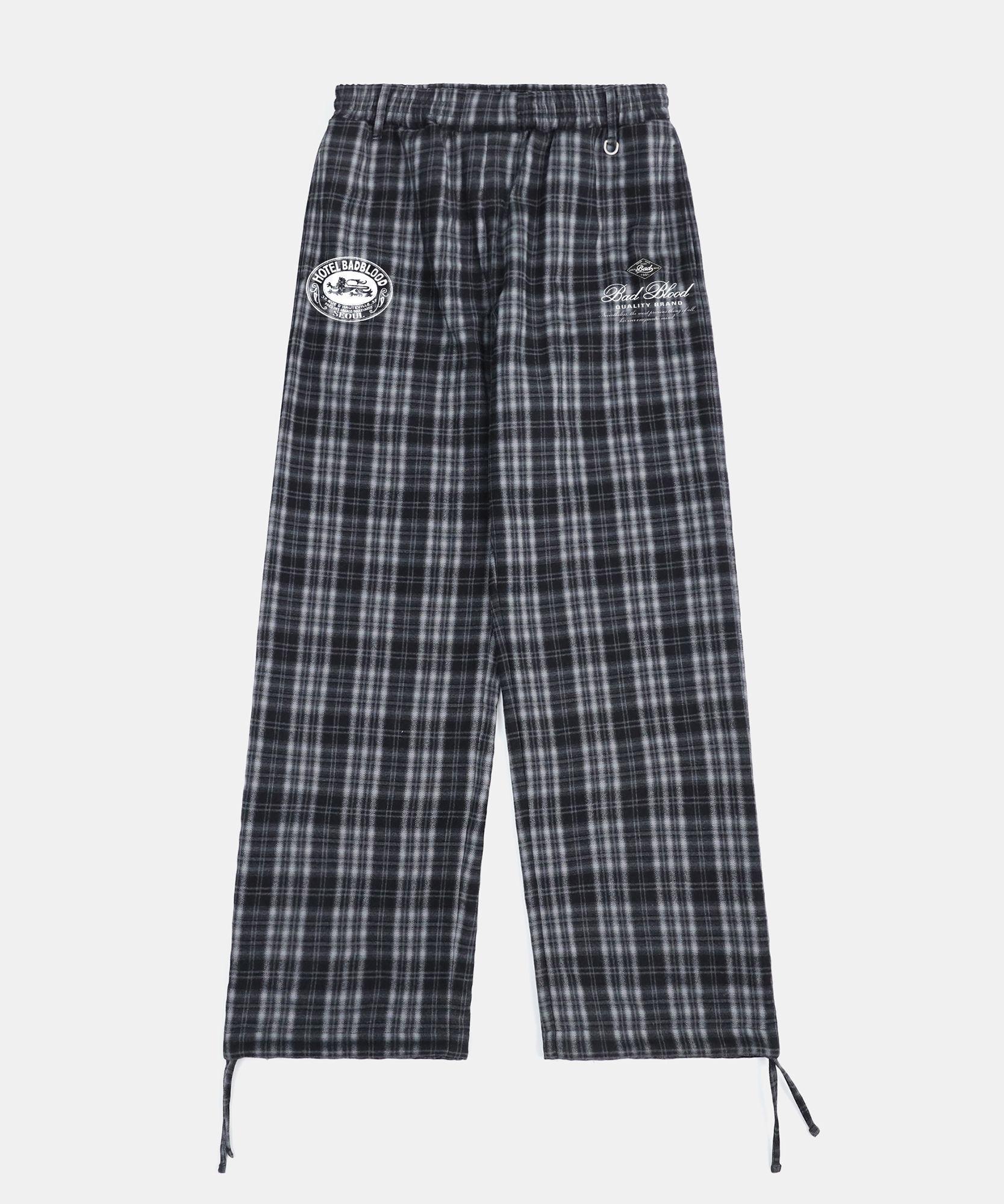 【BADBLOOD】25SS★(XS,S,M)Classic Check 2Way Jogger Trousers MUSINSA | BADBLOOD Classic Check 2 Way Jogger Trousers - Red