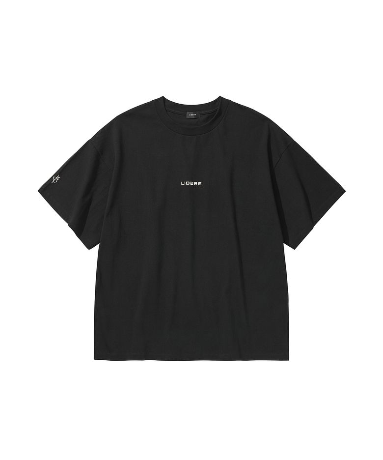 LIBERE LOGO T-SHIRT / BLACK