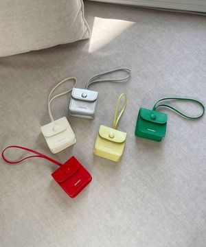 Ccomi 꼬미 키링 앤 백참 에어팟, 버즈용 액세서리_6color