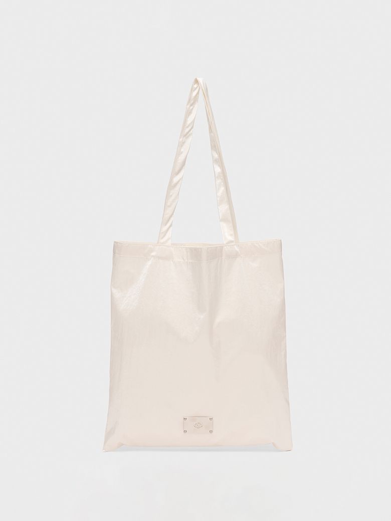 SYMBOL GLOSSY ECO BAG [IVORY]
