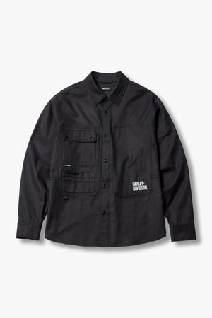 라이더 유틸리티 셔츠 _블랙_HH15110103