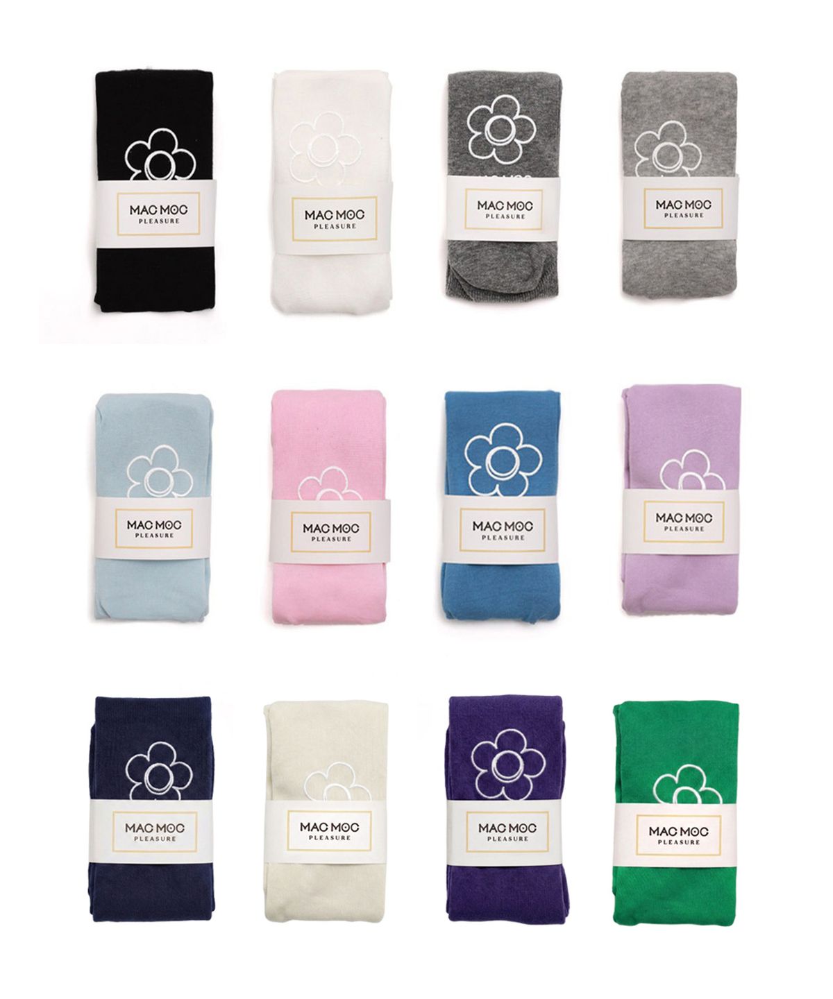 마크모크(MAC MOC) Ssukssuk 쑥쑥 논슬립 사계절 데일리 양말 2종 PACK_8color