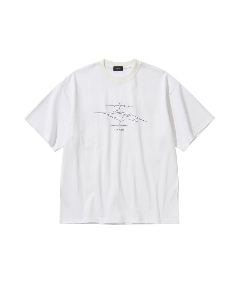LR LOGO T-SHIRT / WHITE