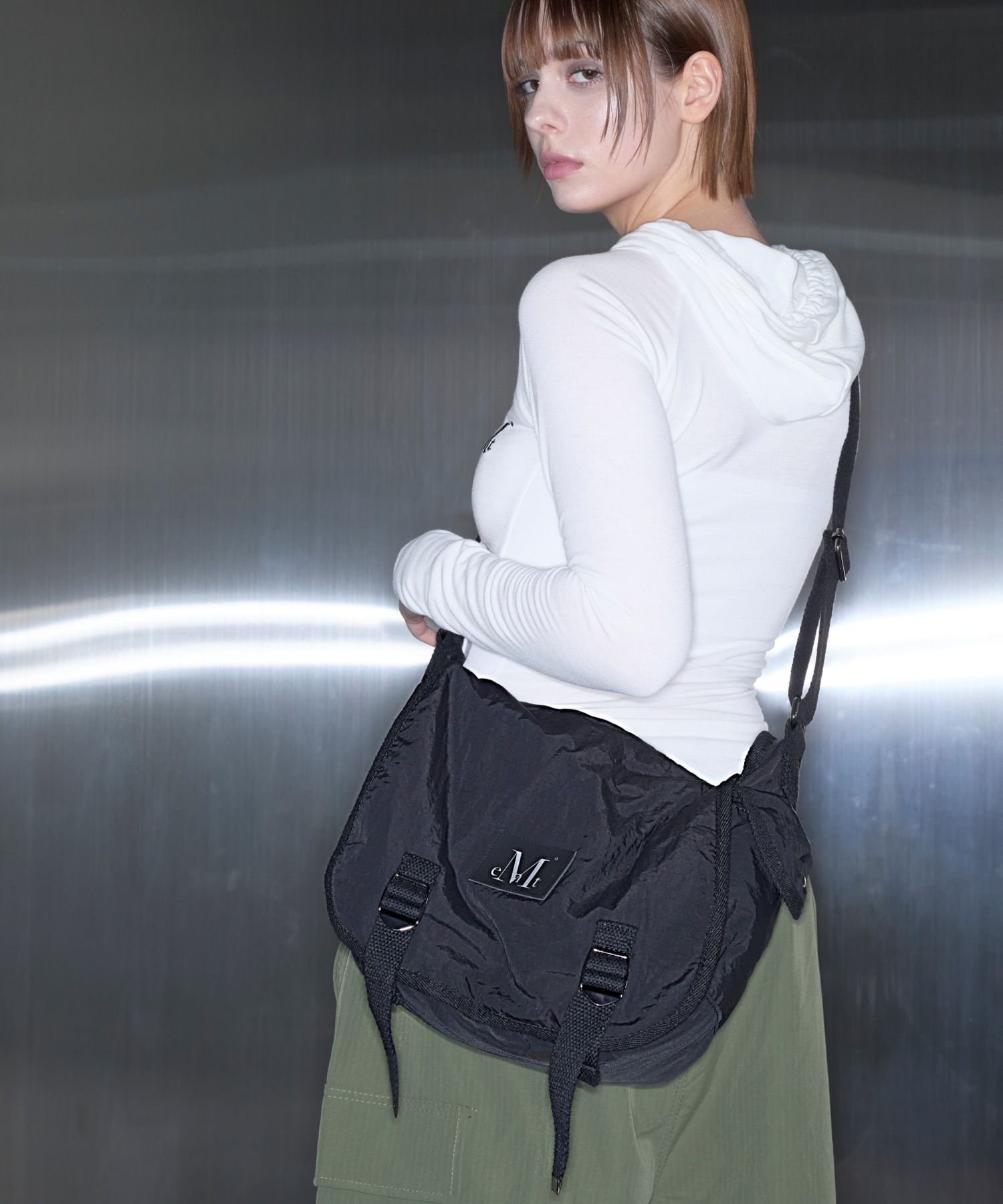 ショルダーバッグ・ポシェット ^MUCENT^ Rec double buckle crossbody bag unisex 2 colors P00 MUSINSA | MUCENT Rec Double Buckle Crossbody Bag Unisex (2