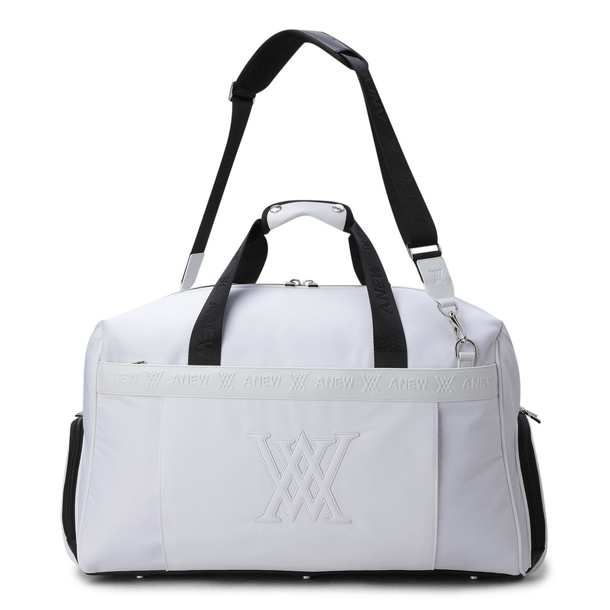 어뉴골프(ANEW GOLF) UNI SIGNATURE BOSTON BAG_WH