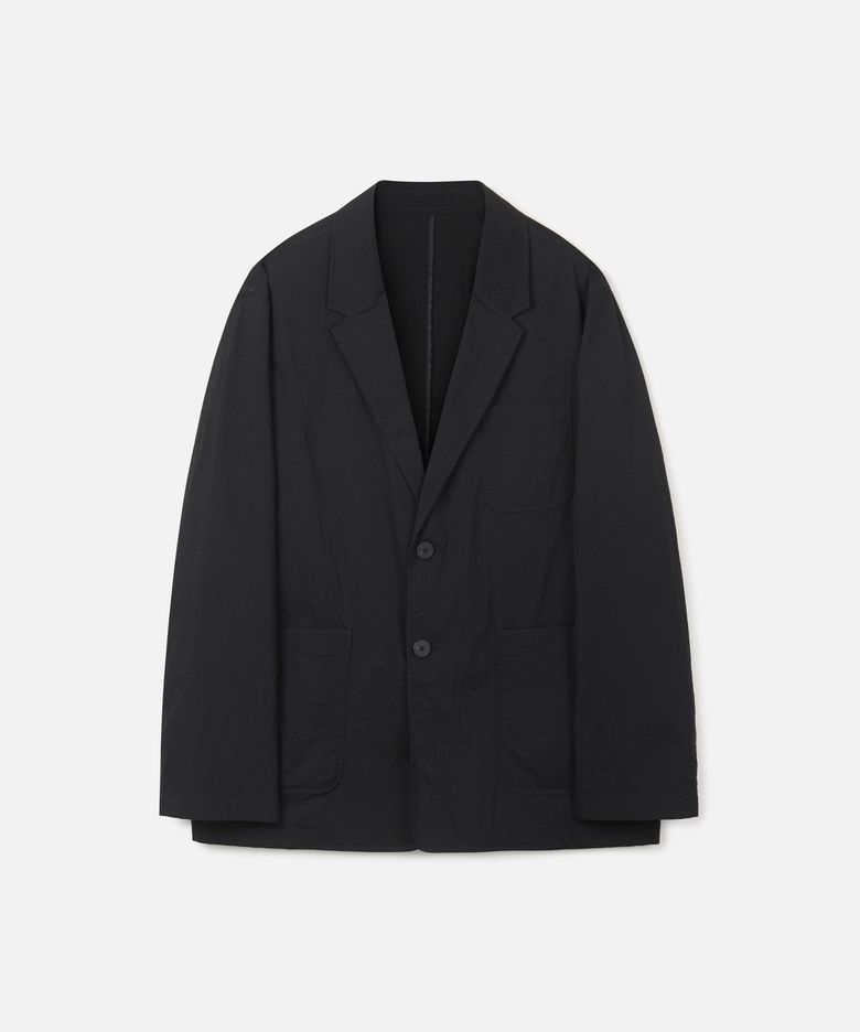 다이드 워싱 셋업 자켓 BLACK