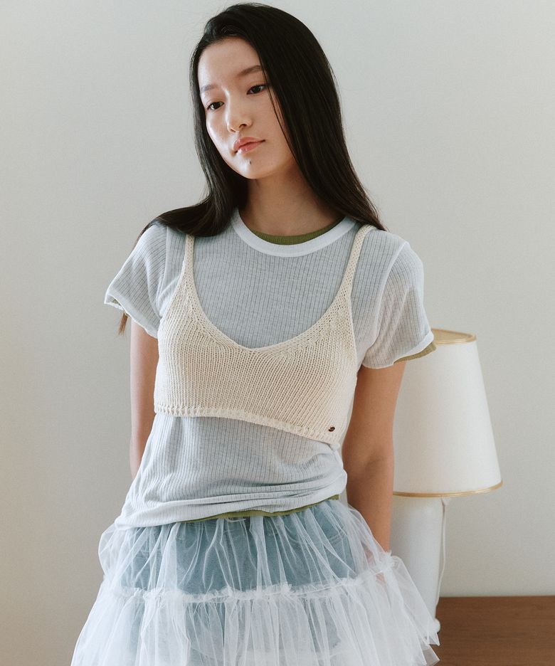 BAMBOO BUSTIER(IV)