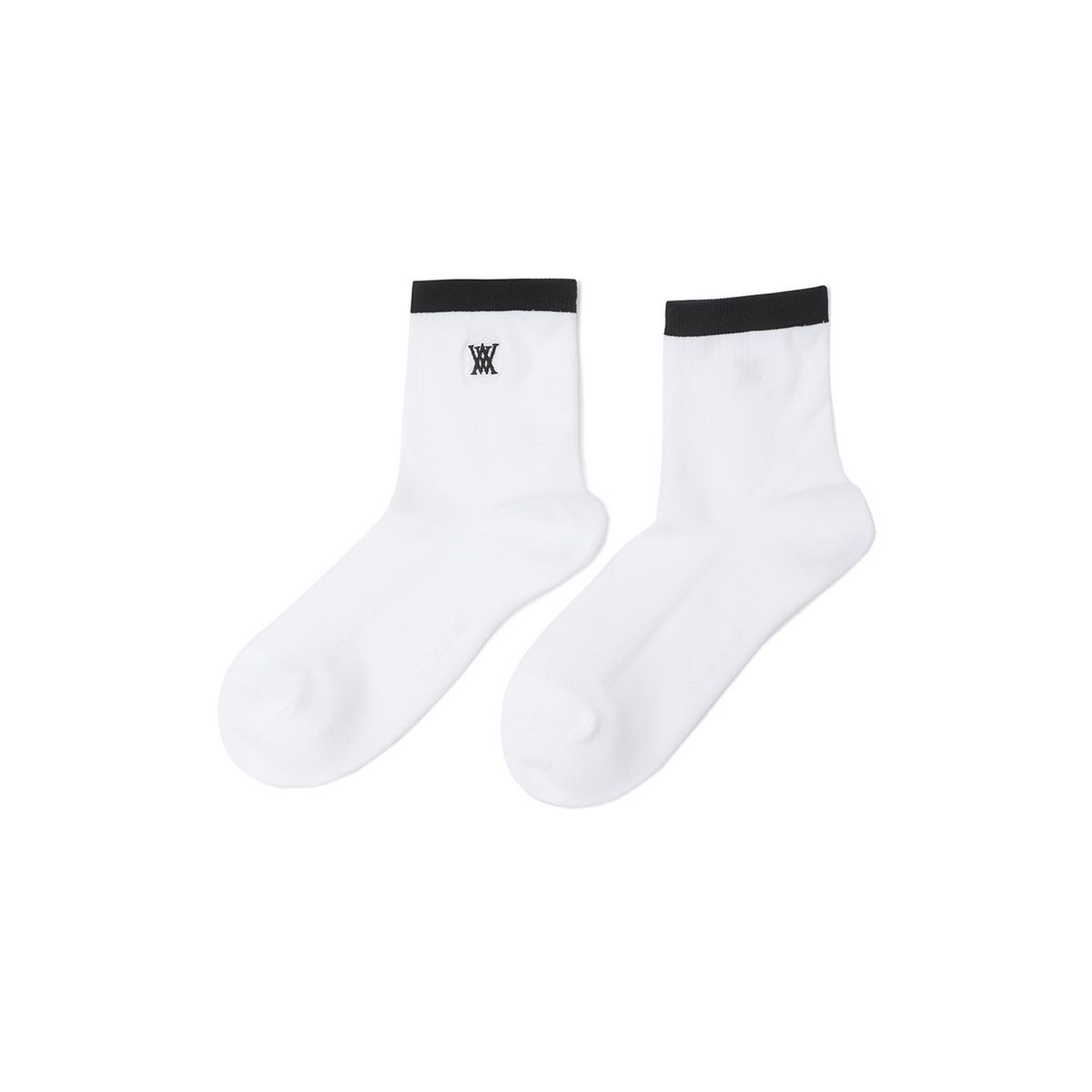 어뉴골프(ANEW GOLF) MEN COLOR STRIPE MEDIUM NECK SOCKS _OW