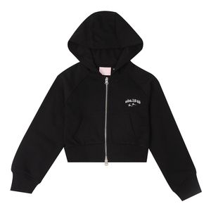 여아 피그먼트 후드집업(K251TJ630P) 블랙