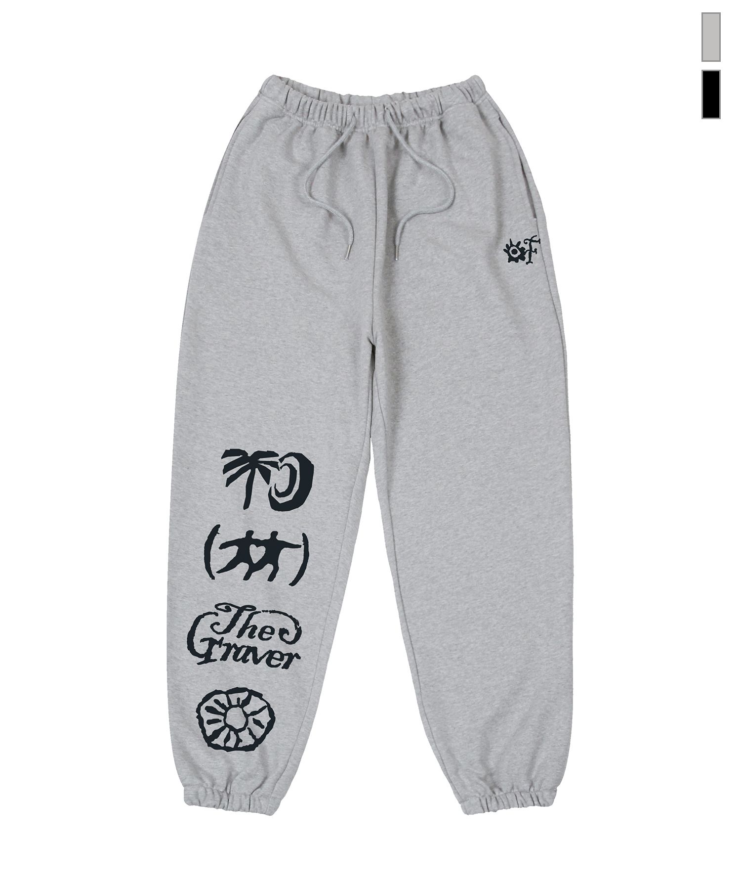 【GRAVER】25SS★ OF-SYMBOL Sweat Jogger Pants MUSINSA | GRAVER [UNISEX]OF-SYMBOL Sweat Jogger Pants_2color