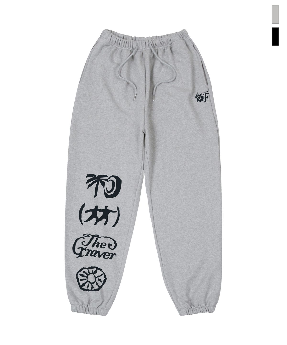 그레이버(GRAVER) [UNISEX]OF-SYMBOL 스웻 조거팬츠_2color
