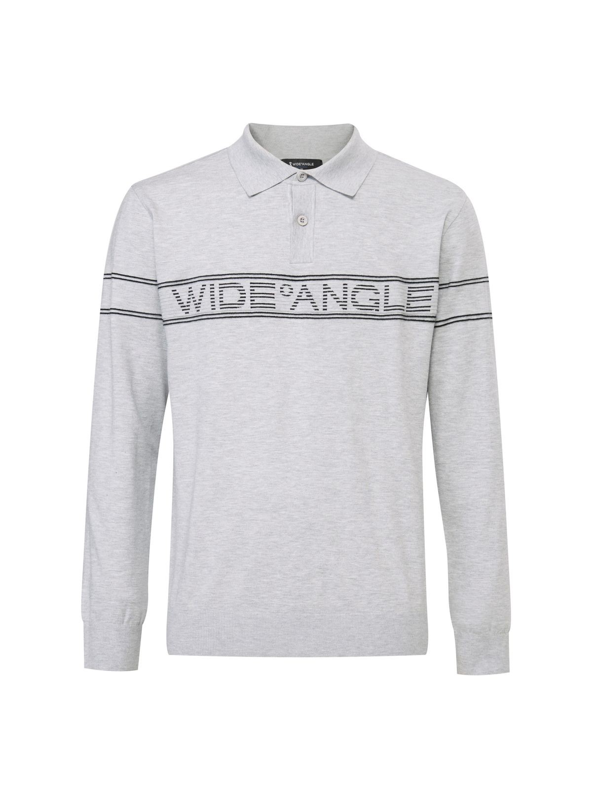 와이드앵글(WIDEANGLE) TO 보더라인 폴로 스웨터 M_Light Grey