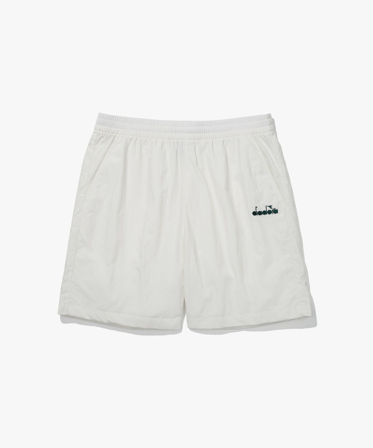 디아도라(diadora) 컴피 4부 우븐 쇼츠 OFF WHITE
