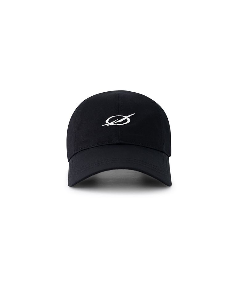 Flat Logo cap - Black