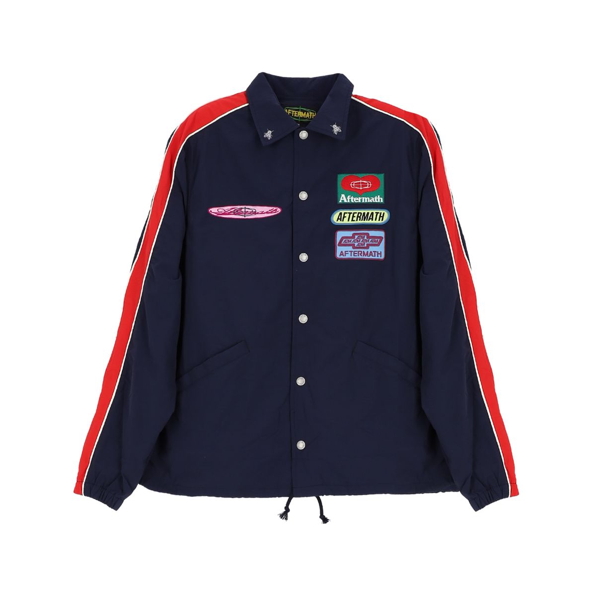 애프터매스(AFTERMATH) COACH JACKET [NAVY]
